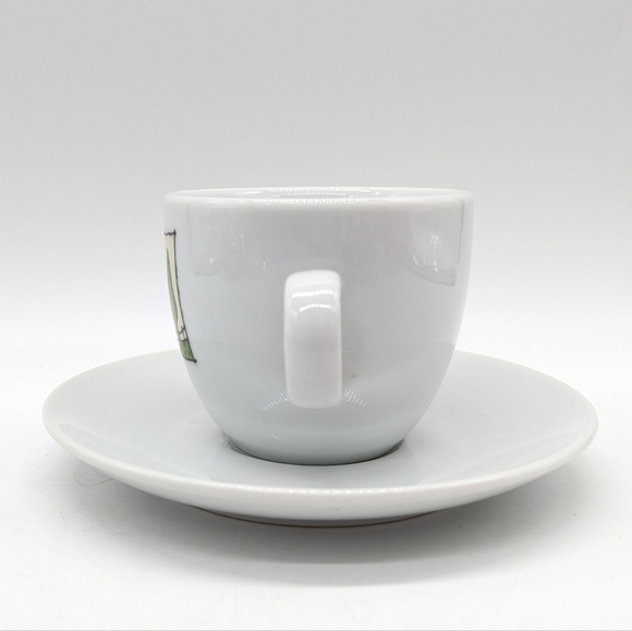 Truly Tasteful White Ceramic Tree Tea Cup & Saucer - Picture 2 of 9